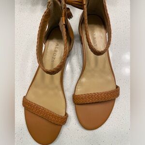 Talbots Camel Sandals